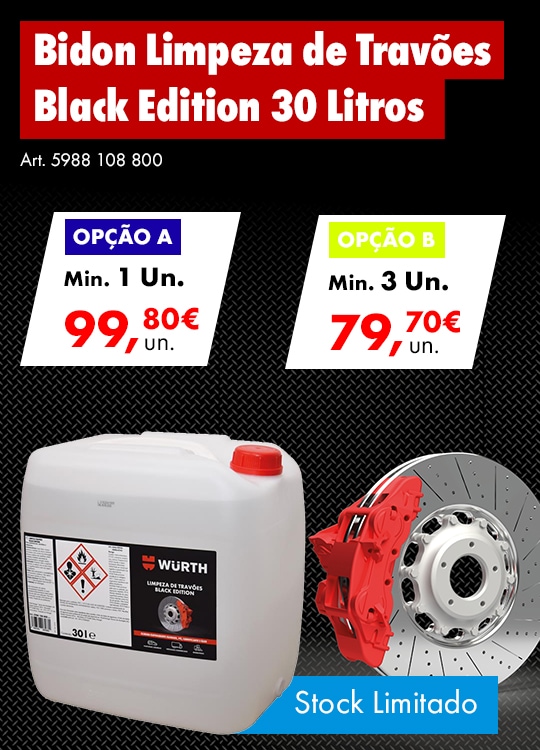 Bidon Limpeza de Travões Black Edition 30L